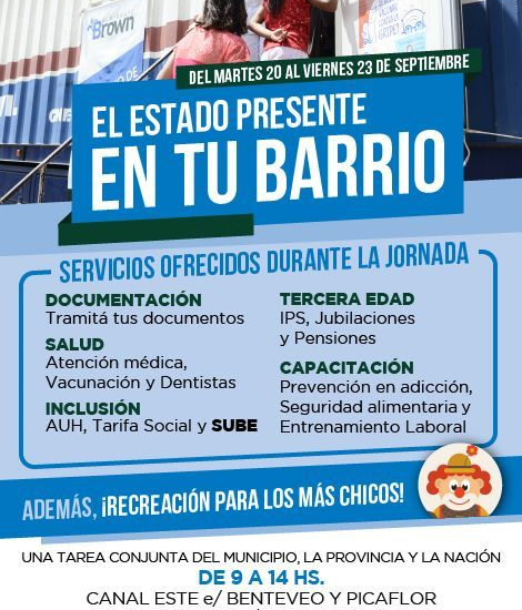 Cascallares convocó a los vecinos de Calzada a participar de "El estado presente en tu barrio"