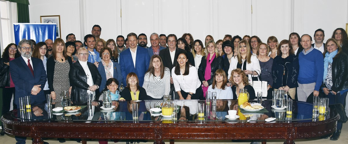 Cascallares celebró el día del maestro junto a representantes del sistema educativo