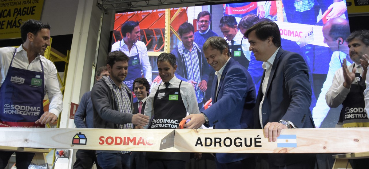 Cascallares en la apertura de Sodimac: "Esta inversión genera 160 puestos de trabajo para Brown"