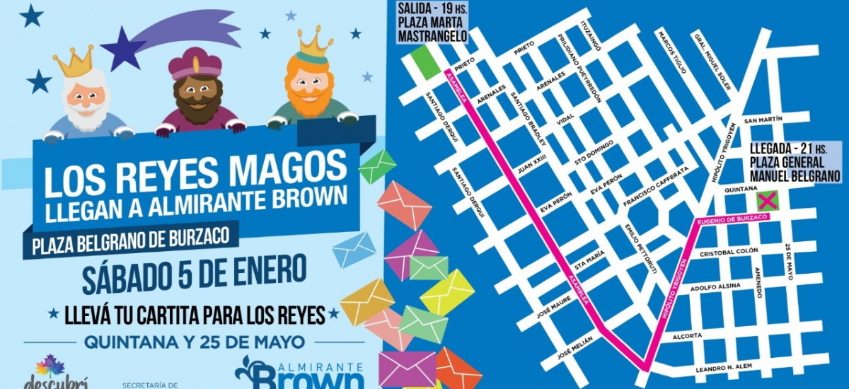 Llegan los Reyes Magos y la Feria Brown a Cielo Abierto