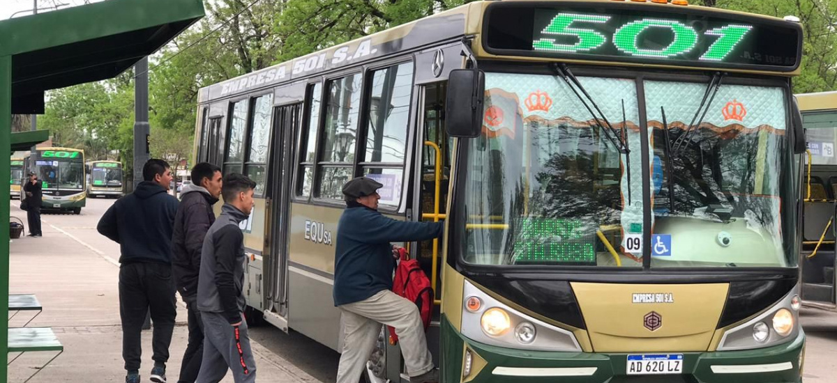 El municipio puso en funcionamiento dos nuevos ramales para las líneas 501 y 506