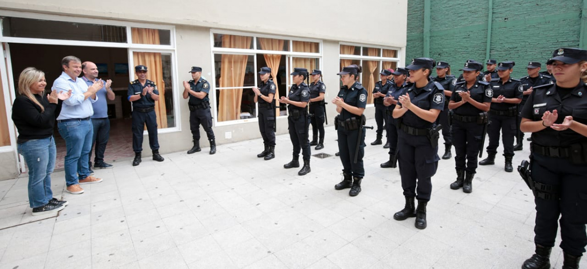 Cascallares: "Junto a la provincia sumamos 100 policías para Alte Brown"