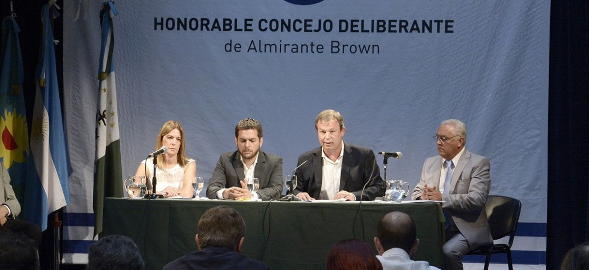 Apertura de Sesiones Ordinarias del Concejo Deliberante de Almirante Brown
