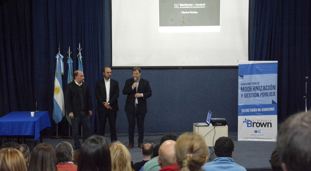El intendente presentó un sistema para monitorear on line la gestión municipal