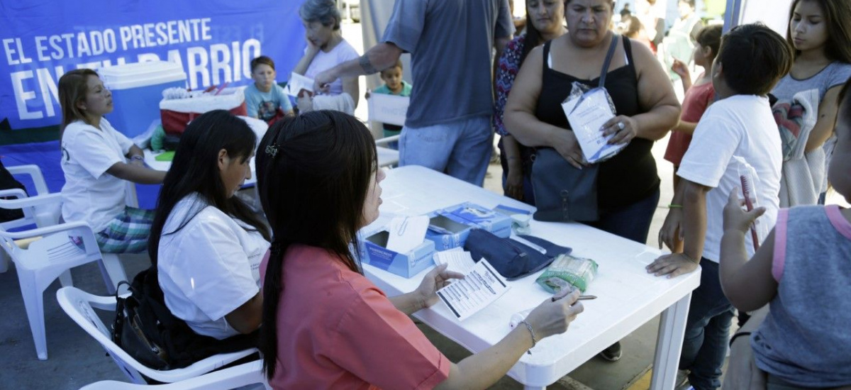 El municipio brinda servicios a los vecinos con el estado en tu barrio en Burzaco