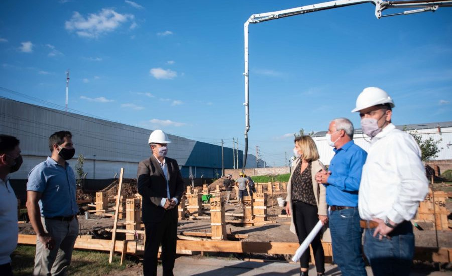 El Municipio construye una nueva escuela técnica en el parque industrial de Burzaco