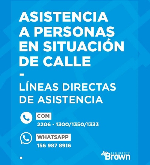 Operativo Frío: El Municipio refuerza la asistencia a personas en situación de calle