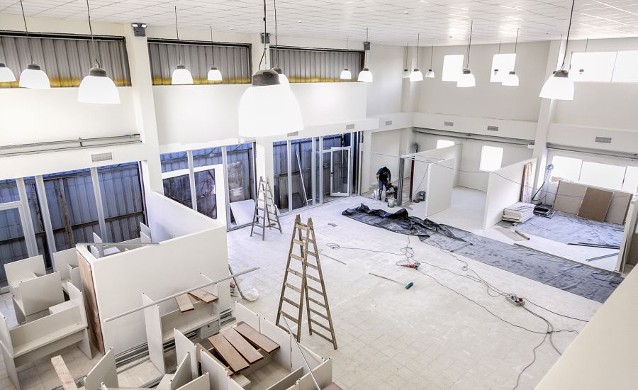 Avanza el último tramo del nuevo edificio de la agencia de Seguridad Vial de Alte Brown