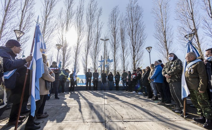 Gobierno y Pueblo de Alte Brown celebraron el 113º aniversario de Rafael Calzada