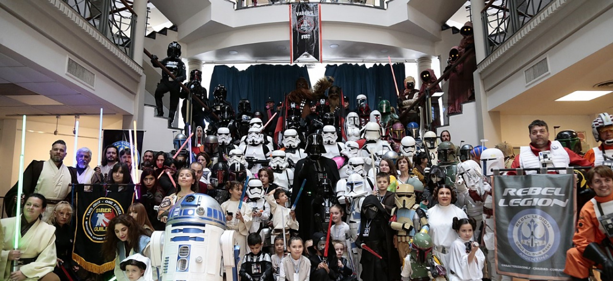 Este domingo llega el desembarco Star Wars a Almirante Brown