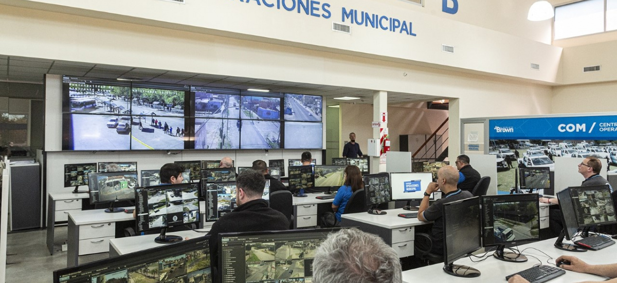 Alte Brown suma herramientas para prevenir el delito con 1600 cámaras de monitoreo